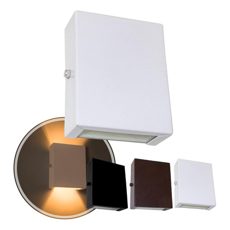 Luminária Arandela Slim Bidirecional De Parede Starlumen St1597 - Branca Luminária Arandela Slim Bidirecional De Parede Starlumen St1597 - Branca