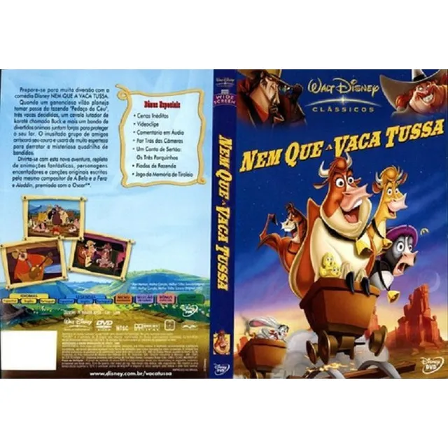 Dvd Nem Que A Vaca Tussa