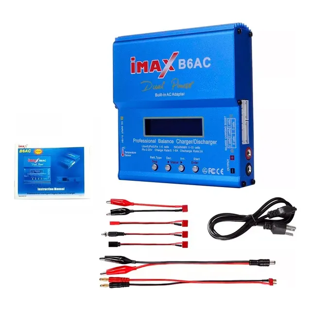 Cargador Balanceador De Baterías Tecneu Imax B6ac 100-240v