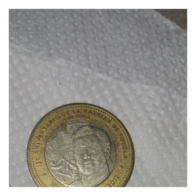 Moneda 10 Pesos Benito Juarez