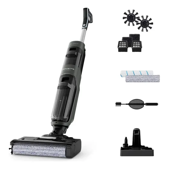 Aspiradora Inalámbrica Seco/húmedo X-clean4 Rowenta Gz5037x0 Negro