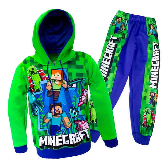 Conjunto De Minecraft W Verde