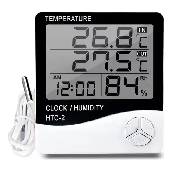 Termohigrometro Digital Humedad Temperatura Sensor Display 