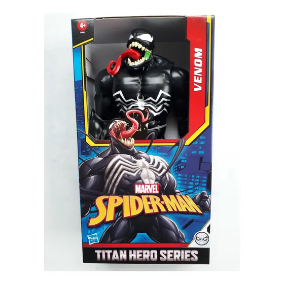 Figura Venom Spiderman Titan Hero Series Nuevo Hasbro