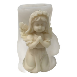 Molde Silicon Angel Niña Primera Comunion Chocolate Vela Molde Silicon Angel Niña Primera Comunion Chocolate Vela