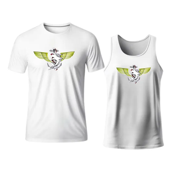 Kit 1 Camisa E 1 Regata Mergulhador De Combate Grumec Brasil