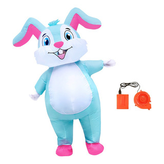 Disfraz Hinchable De Conejita De Fiesta 150-190 Cm Disfraz Hinchable De Conejita De Fiesta 150-190 Cm