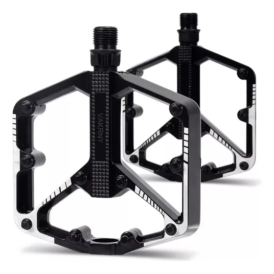 Vakrny Pedales Para Bicicleta Pedales Mtb De Aleación De Aluminio Pedales De Bicicleta De Montaña Antideslizante 1 Pares