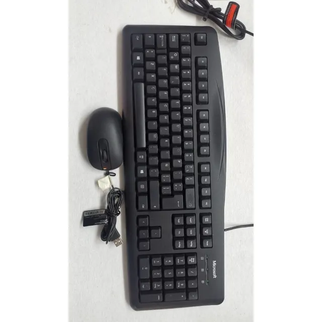 Kit Teclado Y Mouse Usb Microsoft