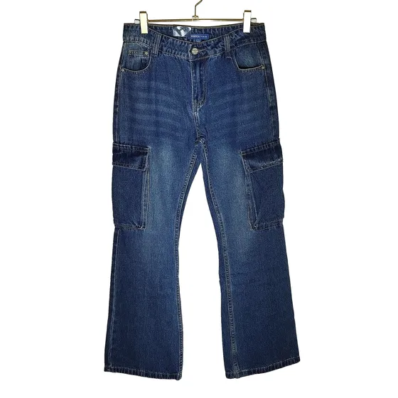 Jeans Pantalon Se Busca Cargo Dama Mujer Chica Original