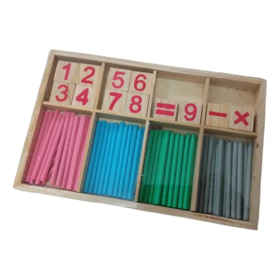 Juego Didáctico Infantil Madera Operaciones Matemáticas