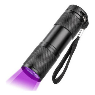 Linterna Ultravioleta Uv 9 Led Metal Fugas Ac Eurotech Linterna Ultravioleta Uv 9 Led Metal Fugas Ac Eurotech
