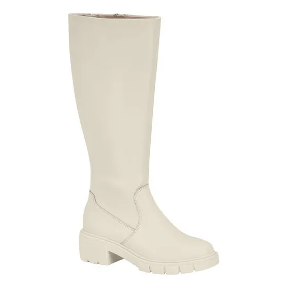 Bota Beira Rio Berlim Alta Mujer - Blanco