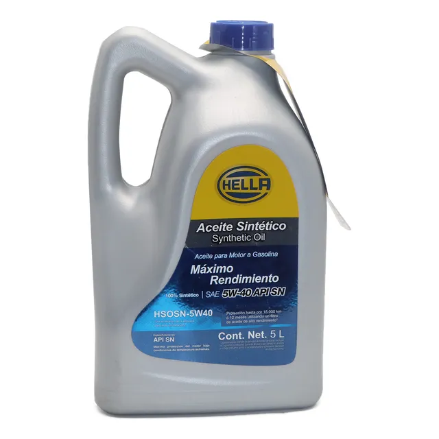 Aceite Motor Sintetico Hella Hso 5w40 5 L