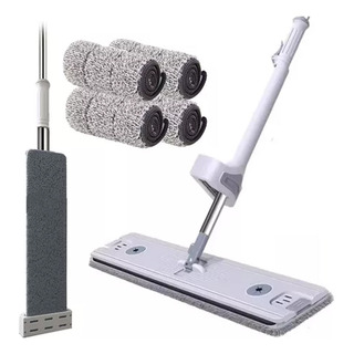 Trapeador Auledio Mops Microfibra 360° Con Repuesto Trapeador Auledio Mops Microfibra 360° Con Repuesto