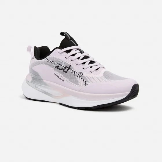 Zapatillas New Athletic Running Foam153 Lila Con Negro Mujer