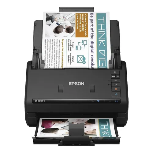Scanner Epson Workforce Es-400 Ii Colorido Duplex Usb Cor Preto