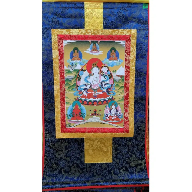 Tapetes Deidades Del  Budismo Tibetano  62x36 Cm