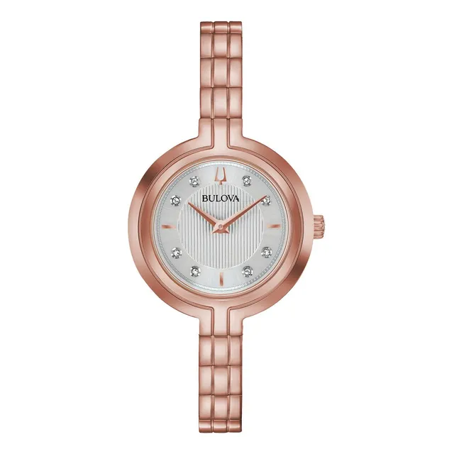 Reloj De Pulso 97p145 Bulova Para Dama