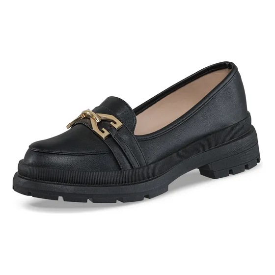 Mocasines Guillermina Negro Para Mujer Croydon