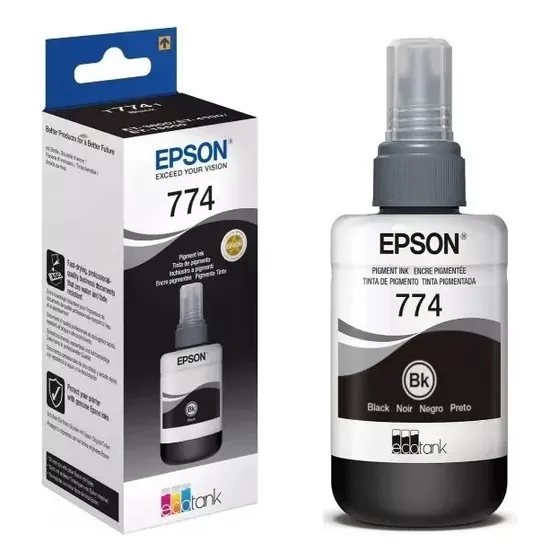Tinta Epson 774 Negro M105 M205 T774120