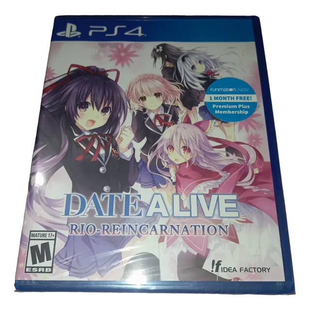Date A Live Rio Reincarnation (juego Ps4 Original Sellado)