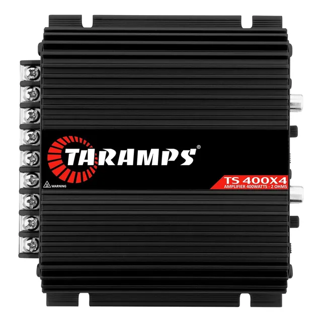 Amplificador Ts400 Negro Taramps Ts400x4 A 2 Ohms Negro 400 W