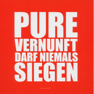 Cd:pure Vernunft Darf Niemals Siegen Cd:pure Vernunft Darf Niemals Siegen
