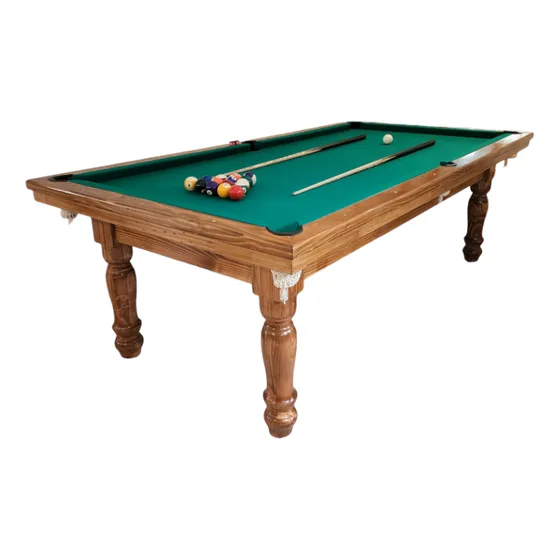 Mesa De Pool Bolonia + Cubierta De Comedor Billard Ramirez