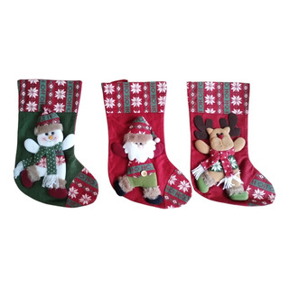 2 Botas Adorno Navideño Para Decorar Santa Claus Reno 2 Botas Adorno Navideño Para Decorar Santa Claus Reno