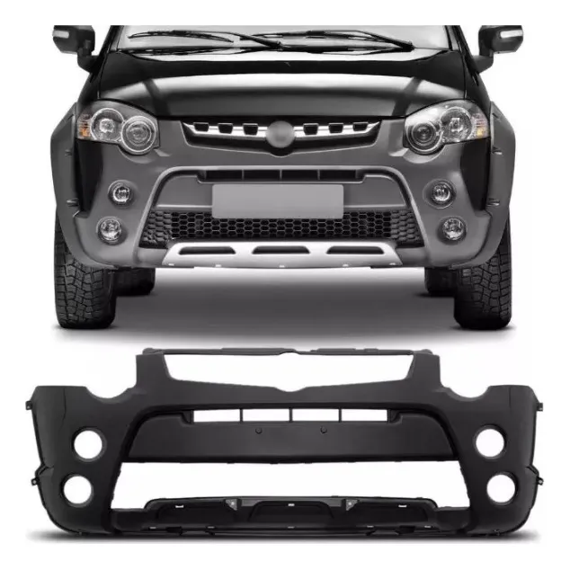 Paragolpe Palio Adventure Locker 2013 2014 2015 2016 2017 F4