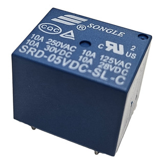 Relevador 5v 125v 10a ( 10 Piezas ) Relevador 5v 125v 10a ( 10 Piezas )