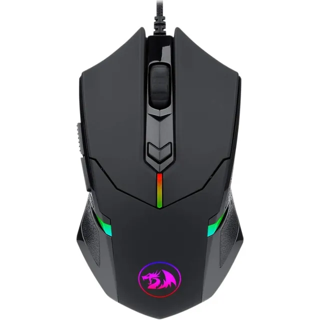 Mouse gamer de juego Redragon Centrophorus2 M601-RGB black