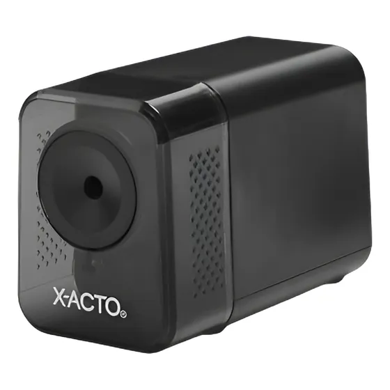 X-acto Eléctrico Lápiz Sacapuntas Negro Escuela Aula Negocio