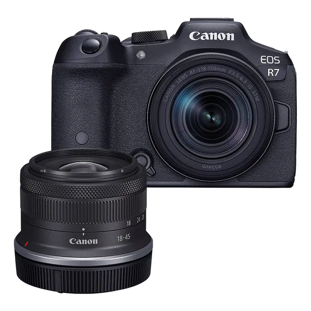 Cámara Canon Eos R7 Lente 18-45mm Kit 