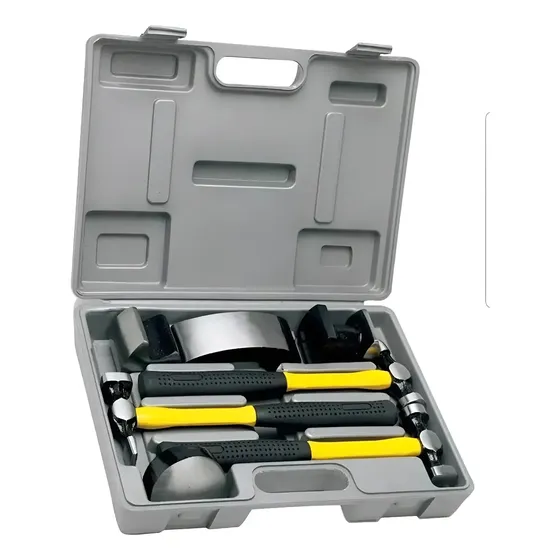 Kit Set 7 Piezas Martillos Desabolladores Crownman