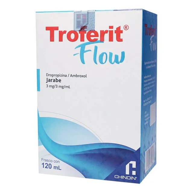 Troferit-flow Jarabe 0,3 G/0,3 G, 1 Frasco 120 Ml