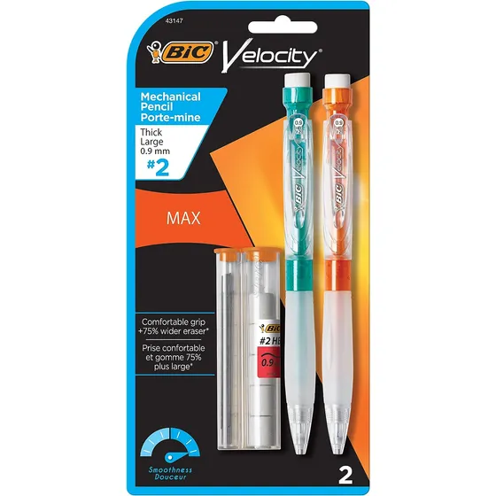 Lápiz Mecánico Bic Velocity Max, Punta Gruesa (0,9 Mm),...