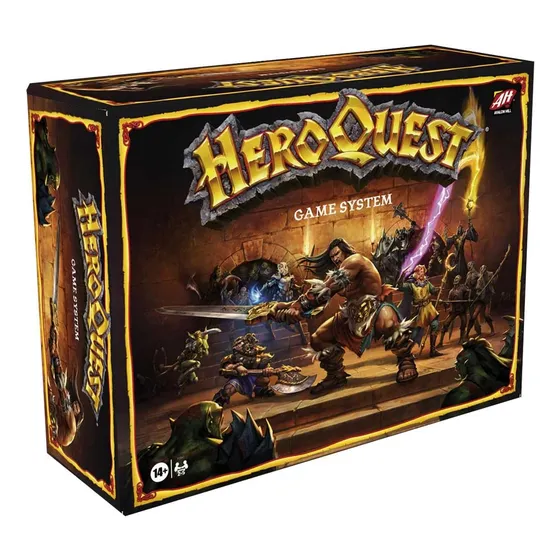 Hasbro Gaming Avalon Hill Heroquest Game System Juego De Mes