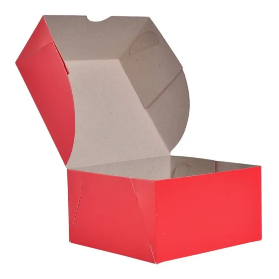 Caixa De Presente C/20 Unidades 11x11x6 Cm R5 - Várias Cores
