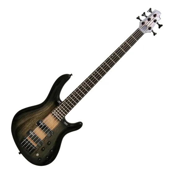 Cort Bajo Eléctrico Trans Black Burst Acabado Del Cuerpo Barnizado Cantidad De Cuerdas 5 Orientación De La Mano Diestro