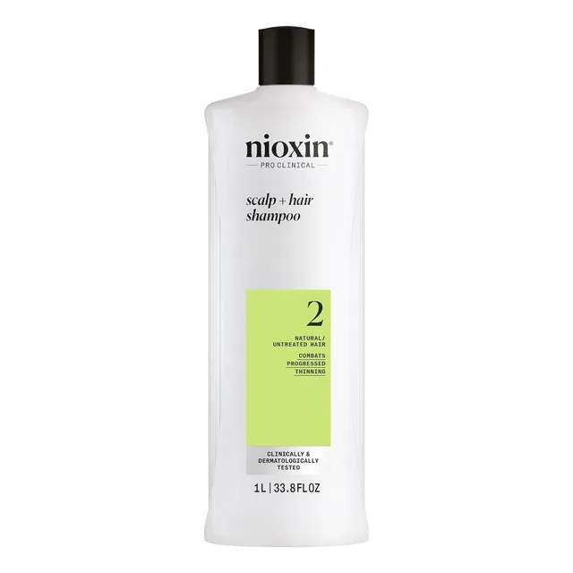 Nioxin-2 Shampoo Densificador Para Cabello Natural 1000ml