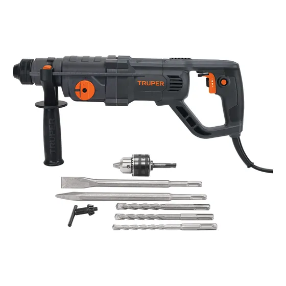Rotomartillo 800w Sds Plus Uso Industrial Marca Truper
