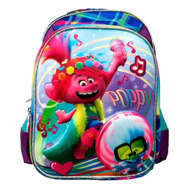 Mochila Trolls Band Together Kinder Poppy Y Tiny Diamond Fotorama