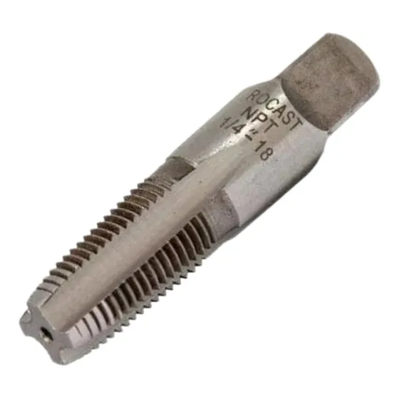 Macho 1/4 X 18 Fios Npt Rosca Gás Aço Liga Ws Rocast