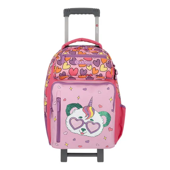 Mochila Xtrem Con Ruedas New Run 5XT Multicolor Panda