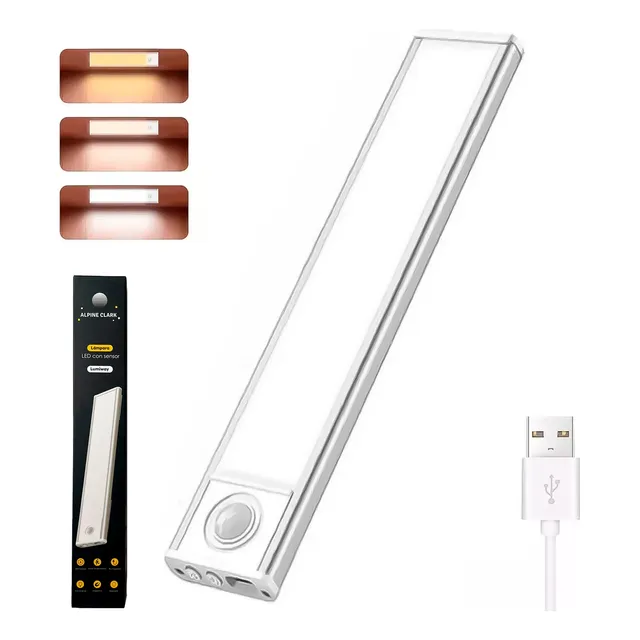 Lámpara Sensor Luz Led Gabinete Closet Sensor De Movimiento