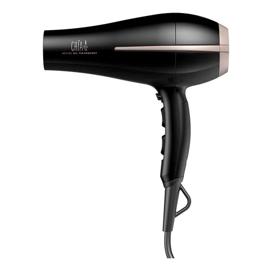 Secador De Pelo Ga.ma® Essential Oils Bora Chia Color Negro