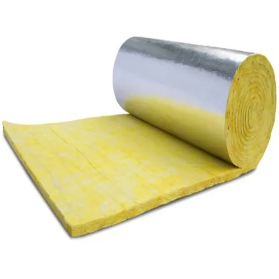 Rollo Lana De Vidrio Con Foil De Aluminio 1 1/2esp Y 12 Den