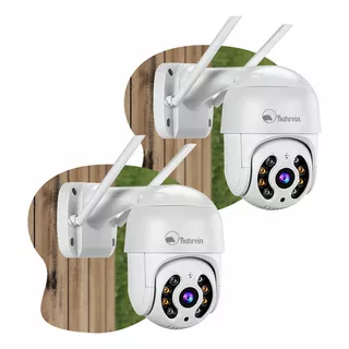 Kit 2câmera Ip Icsee Prova D'água Infravermelho Externa Wifi - Bahrein